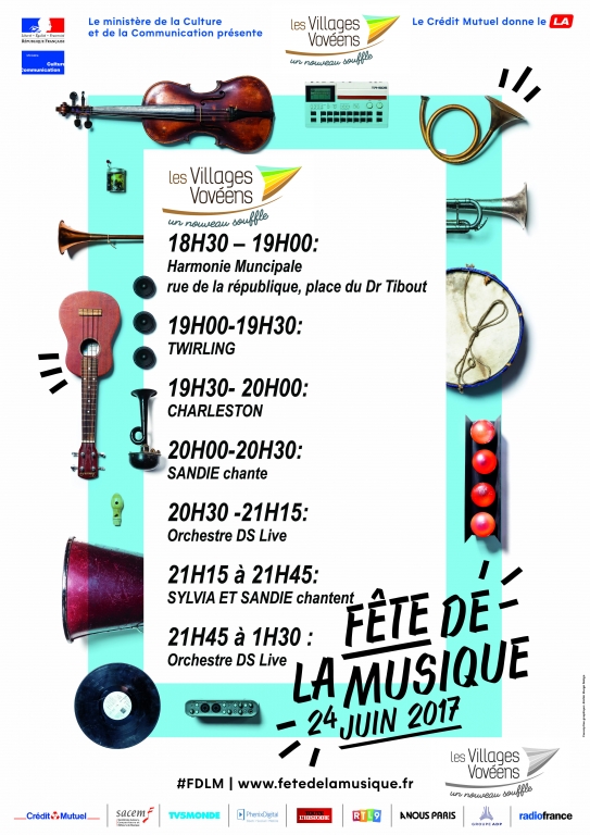 Programme Fête de la Musique 2017
