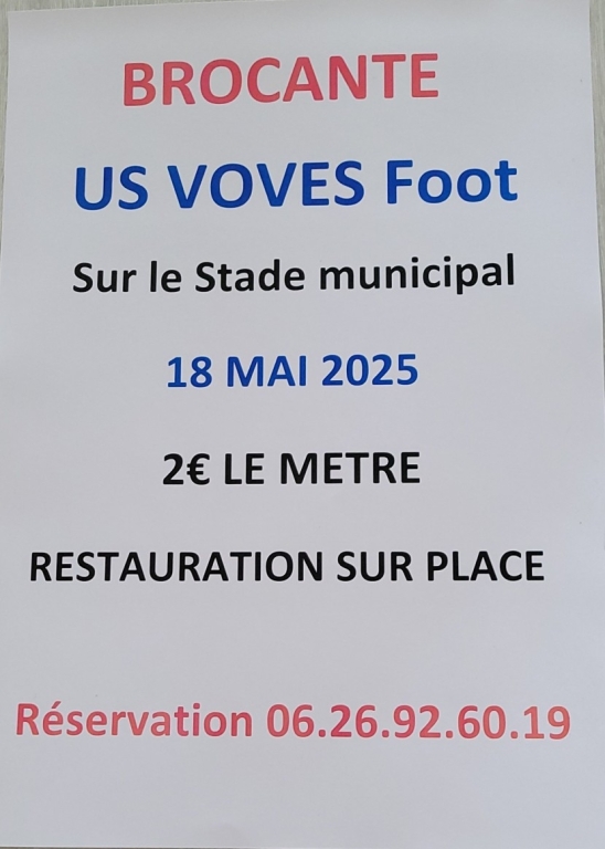 Brocante US Voves