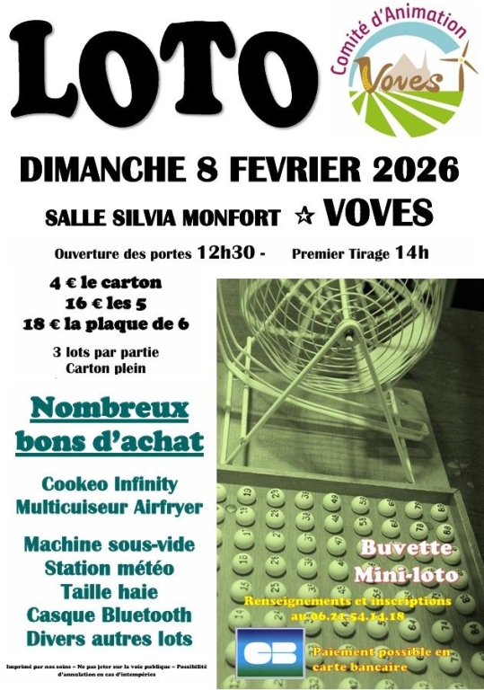 Loto du Comité d'Animation