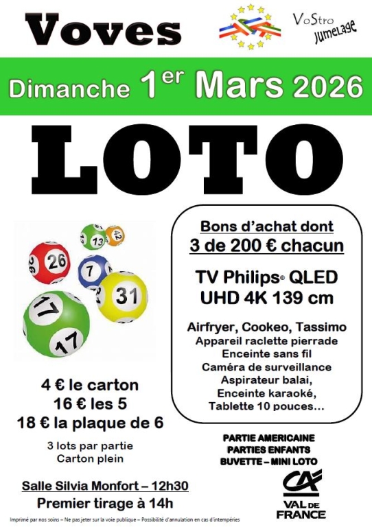 Loto de VoStro Jumelage