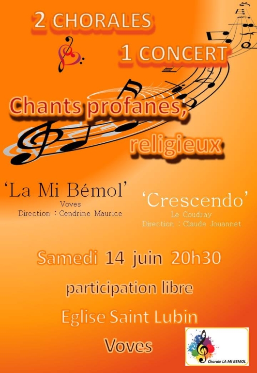 Deux chorales en concert en l'église