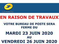 Fermeture de votre bureau de poste Fermeture de votre bureau de poste