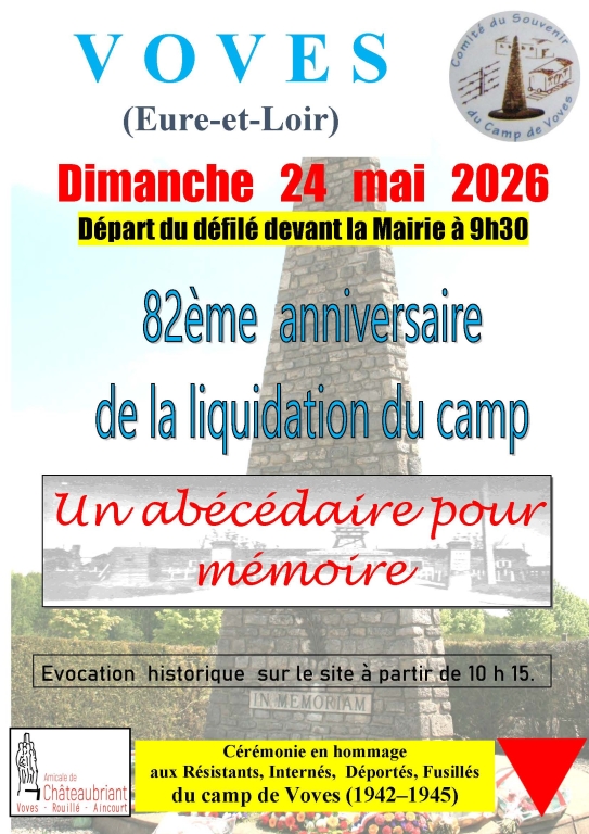 Cérémonie du camp de Voves