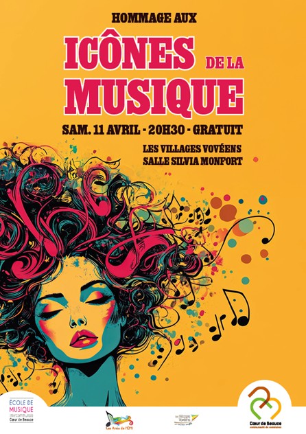 Hommage aux icônes de la musique