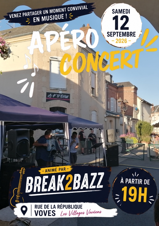 Apéro concert 12 septembre