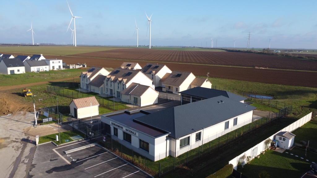 Nouvelle caserne de gendarmerie et logements