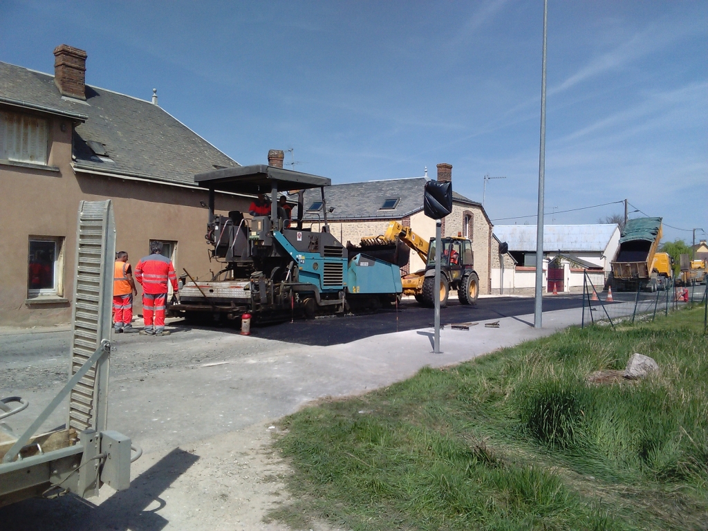 Des travaux de voirie dans nos villages