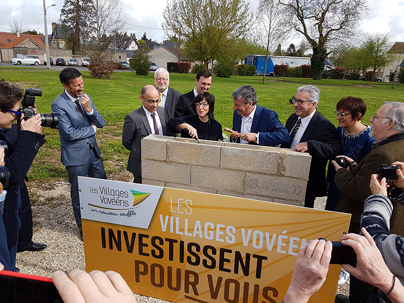 Pose de la première pierre de la maison de santé pluridisciplinaire