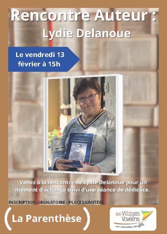 RENCONTRE AVEC UN AUTEUR LOCAL