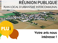 Réunion publique présentation PLUi