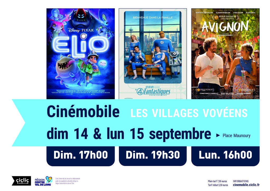 Le cinémobile en septembre