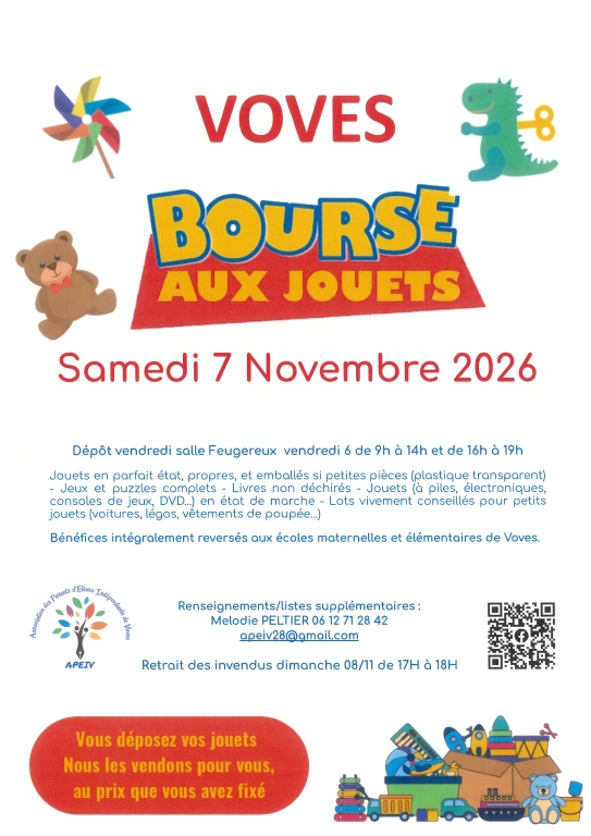 Bourse aux jouets de l'APEIV