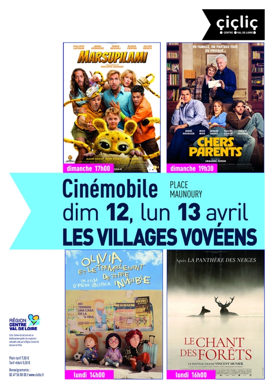 Cinémobile Avril