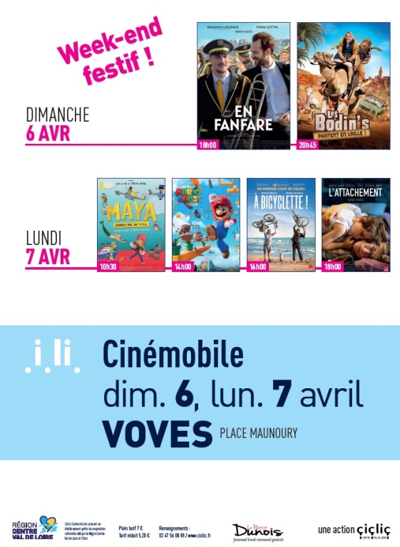 Cinémobile avril 2025