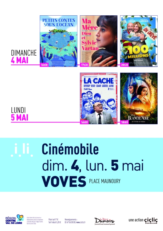 Cinémobile mai 2025